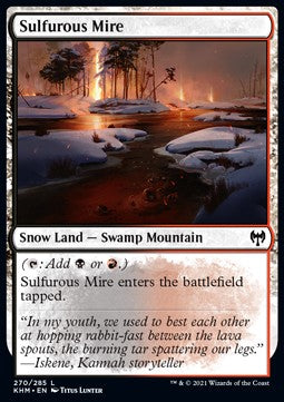 Sulfurous Mire - Kaldheim (Common) [KHM-270] - JotaCards - Tu Tienda de TCG