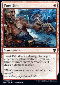 Frost Bite - Kaldheim (Common) [KHM-138] - JotaCards - Tu Tienda de TCG