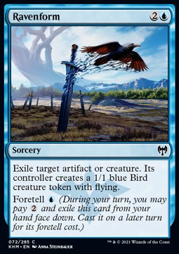 Ravenform - Kaldheim (Common) [KHM-72] - JotaCards - Tu Tienda de TCG