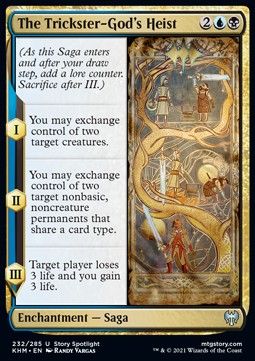 The Trickster-God's Heist - Kaldheim (Uncommon) [KHM-232] - JotaCards - Tu Tienda de TCG