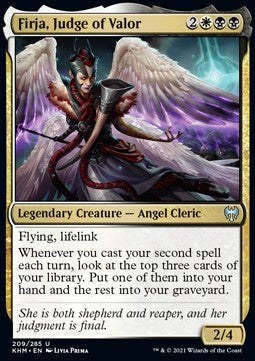 Firja, Judge of Valor - Kaldheim (Uncommon) [KHM-209] - JotaCards - Tu Tienda de TCG