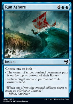 Run Ashore - Kaldheim (Common) [KHM-74] - JotaCards - Tu Tienda de TCG
