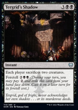 Tergrid's Shadow - Kaldheim (Uncommon) [KHM-113] - JotaCards - Tu Tienda de TCG