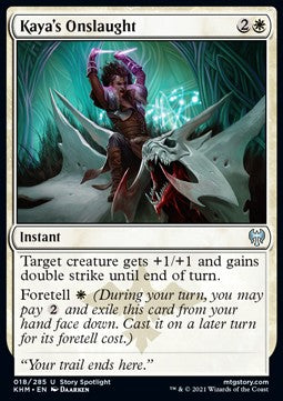 Kaya's Onslaught - Kaldheim (Uncommon) [KHM-18] - JotaCards - Tu Tienda de TCG