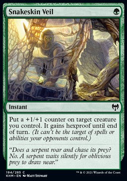 Snakeskin Veil - Kaldheim (Common) [KHM-194] - JotaCards - Tu Tienda de TCG