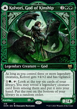 Kolvori, God of Kinship // The Ringhart Crest - Kaldheim: Extras (Rare) [XKHM-318] - JotaCards - Tu Tienda de TCG