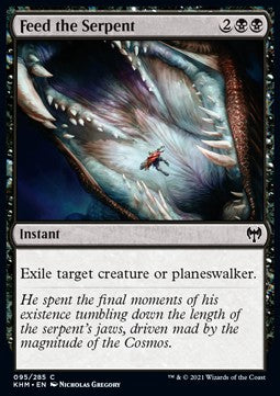 Feed the Serpent - Kaldheim (Common) [KHM-95] - JotaCards - Tu Tienda de TCG