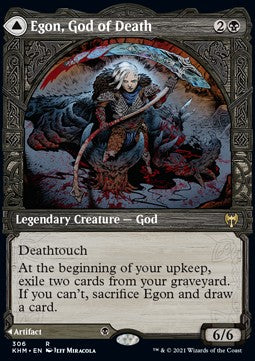 Egon, God of Death // Throne of Death - Kaldheim: Extras (Rare) [XKHM-306] - JotaCards - Tu Tienda de TCG