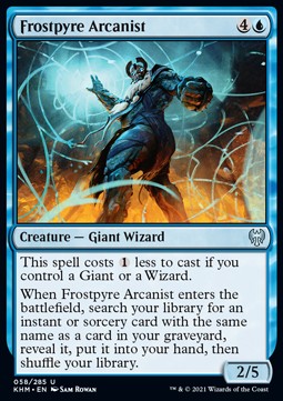 Frostpyre Arcanist - Kaldheim (Uncommon) [KHM-58] - JotaCards - Tu Tienda de TCG