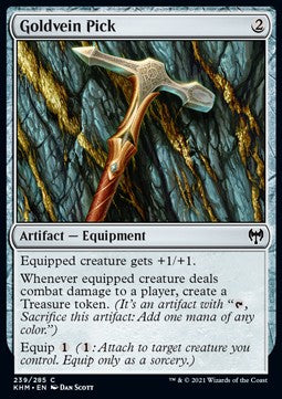 Goldvein Pick - Kaldheim (Common) [KHM-239] - JotaCards - Tu Tienda de TCG