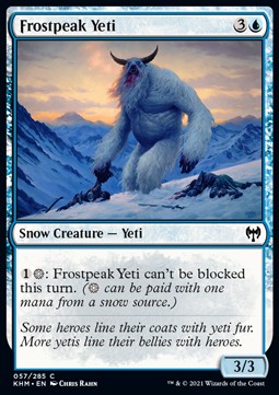 Frostpeak Yeti - Kaldheim (Common) [KHM-57] - JotaCards - Tu Tienda de TCG