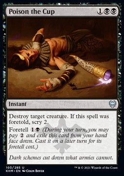 Poison the Cup - Kaldheim (Uncommon) [KHM-103] - JotaCards - Tu Tienda de TCG