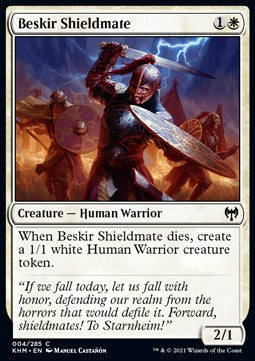 Beskir Shieldmate - Kaldheim (Common) [KHM-4] - JotaCards - Tu Tienda de TCG