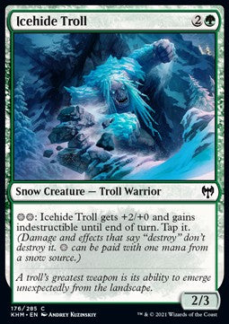 Icehide Troll - Kaldheim (Common) [KHM-176] - JotaCards - Tu Tienda de TCG