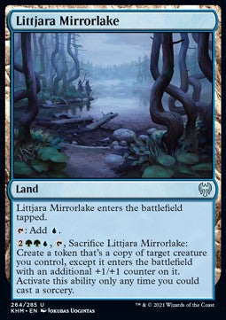 Littjara Mirrorlake - Kaldheim (Uncommon) [KHM-264] - JotaCards - Tu Tienda de TCG