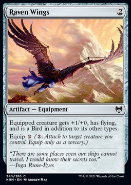 Raven Wings - Kaldheim (Common) [KHM-243] - JotaCards - Tu Tienda de TCG