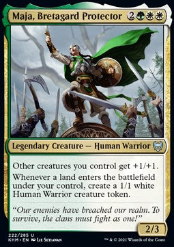 Maja, Bretagard Protector - Kaldheim (Uncommon) [KHM-222] - JotaCards - Tu Tienda de TCG