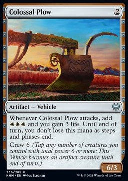 Colossal Plow - Kaldheim (Uncommon) [KHM-236] - JotaCards - Tu Tienda de TCG