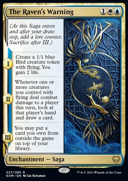 The Raven's Warning - Kaldheim (Rare) [KHM-227] - JotaCards - Tu Tienda de TCG