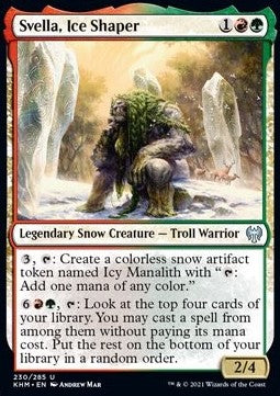 Svella, Ice Shaper - Kaldheim (Uncommon) [KHM-230] - JotaCards - Tu Tienda de TCG