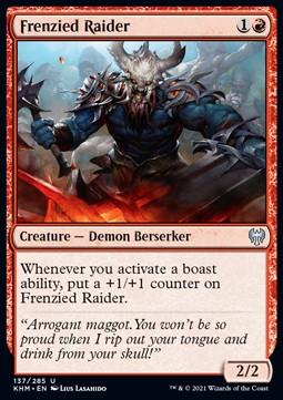 Frenzied Raider - Kaldheim (Uncommon) [KHM-137] - JotaCards - Tu Tienda de TCG