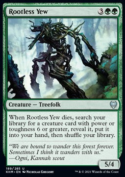Rootless Yew - Kaldheim (Uncommon) [KHM-189] - JotaCards - Tu Tienda de TCG