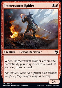 Immersturm Raider - Kaldheim (Common) [KHM-141] - JotaCards - Tu Tienda de TCG