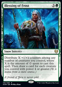 Blessing of Frost - Kaldheim (Rare) [KHM-161] - JotaCards - Tu Tienda de TCG