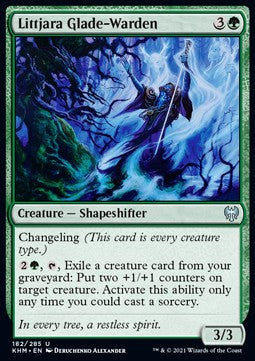 Littjara Glade-Warden - Kaldheim (Uncommon) [KHM-182] - JotaCards - Tu Tienda de TCG
