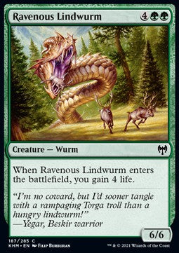 Ravenous Lindwurm - Kaldheim (Common) [KHM-187] - JotaCards - Tu Tienda de TCG