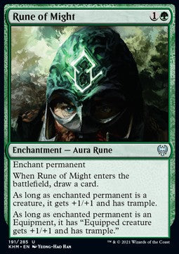 Rune of Might - Kaldheim (Uncommon) [KHM-191] - JotaCards - Tu Tienda de TCG