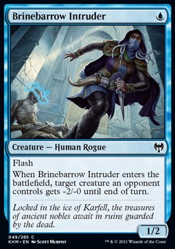 Brinebarrow Intruder - Kaldheim (Common) [KHM-49] - JotaCards - Tu Tienda de TCG