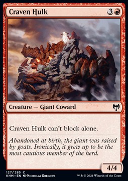 Craven Hulk - Kaldheim (Common) [KHM-127] - JotaCards - Tu Tienda de TCG
