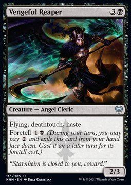Vengeful Reaper - Kaldheim (Uncommon) [KHM-116] - JotaCards - Tu Tienda de TCG