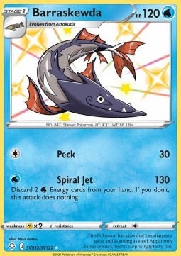 Barraskewda - Shining Fates (Secret Rare) [SHF-SV32] - JotaCards - Tu Tienda de TCG