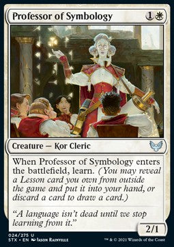 Professor of Symbology - Strixhaven: School of Mages (Uncommon) [STX-24] - JotaCards - Tu Tienda de TCG