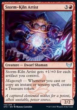 Storm-Kiln Artist - Strixhaven: School of Mages (Uncommon) [STX-115] - JotaCards - Tu Tienda de TCG