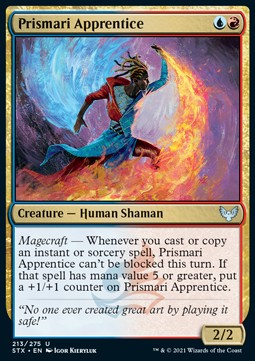 Prismari Apprentice - Strixhaven: School of Mages (Uncommon) [STX-213] - JotaCards - Tu Tienda de TCG