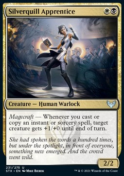 Silverquill Apprentice - Strixhaven: School of Mages (Uncommon) [STX-231] - JotaCards - Tu Tienda de TCG