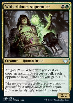 Witherbloom Apprentice - Strixhaven: School of Mages (Uncommon) [STX-247] - JotaCards - Tu Tienda de TCG