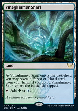 Vineglimmer Snarl - Strixhaven: School of Mages (Rare) [STX-274] - JotaCards - Tu Tienda de TCG