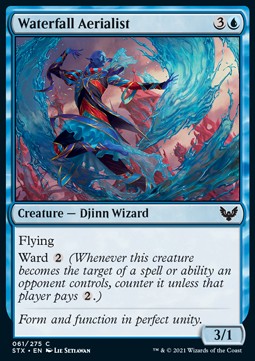 Waterfall Aerialist - Strixhaven: School of Mages (Common) [STX-61] - JotaCards - Tu Tienda de TCG