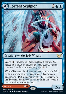 Torrent Sculptor // Flamethrower Sonata - Strixhaven: School of Mages (Rare) [STX-159] - JotaCards - Tu Tienda de TCG
