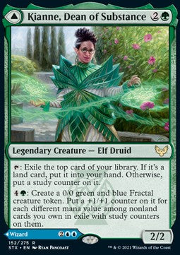 Kianne, Dean of Substance // Imbraham, Dean of Theory - Strixhaven: School of Mages (Rare) [STX-152] - JotaCards - Tu Tienda de TCG