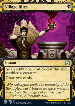 Village Rites (V.1) - Mystical Archive (Uncommon) [STA-35] - JotaCards - Tu Tienda de TCG