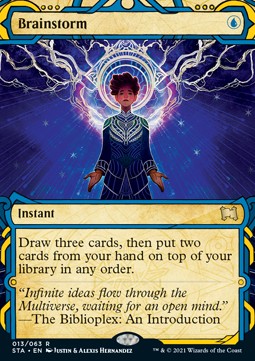 Brainstorm (V.1) - Mystical Archive (Rare) [STA-13] - JotaCards - Tu Tienda de TCG