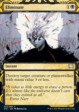 Eliminate (V.1) - Mystical Archive (Uncommon) [STA-30] - JotaCards - Tu Tienda de TCG