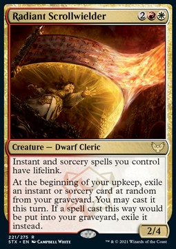 Radiant Scrollwielder - Strixhaven: School of Mages (Rare) [STX-221] - JotaCards - Tu Tienda de TCG
