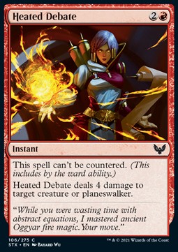 Heated Debate - Strixhaven: School of Mages (Common) [STX-106] - JotaCards - Tu Tienda de TCG