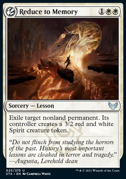 Reduce to Memory - Strixhaven: School of Mages (Uncommon) [STX-25] - JotaCards - Tu Tienda de TCG